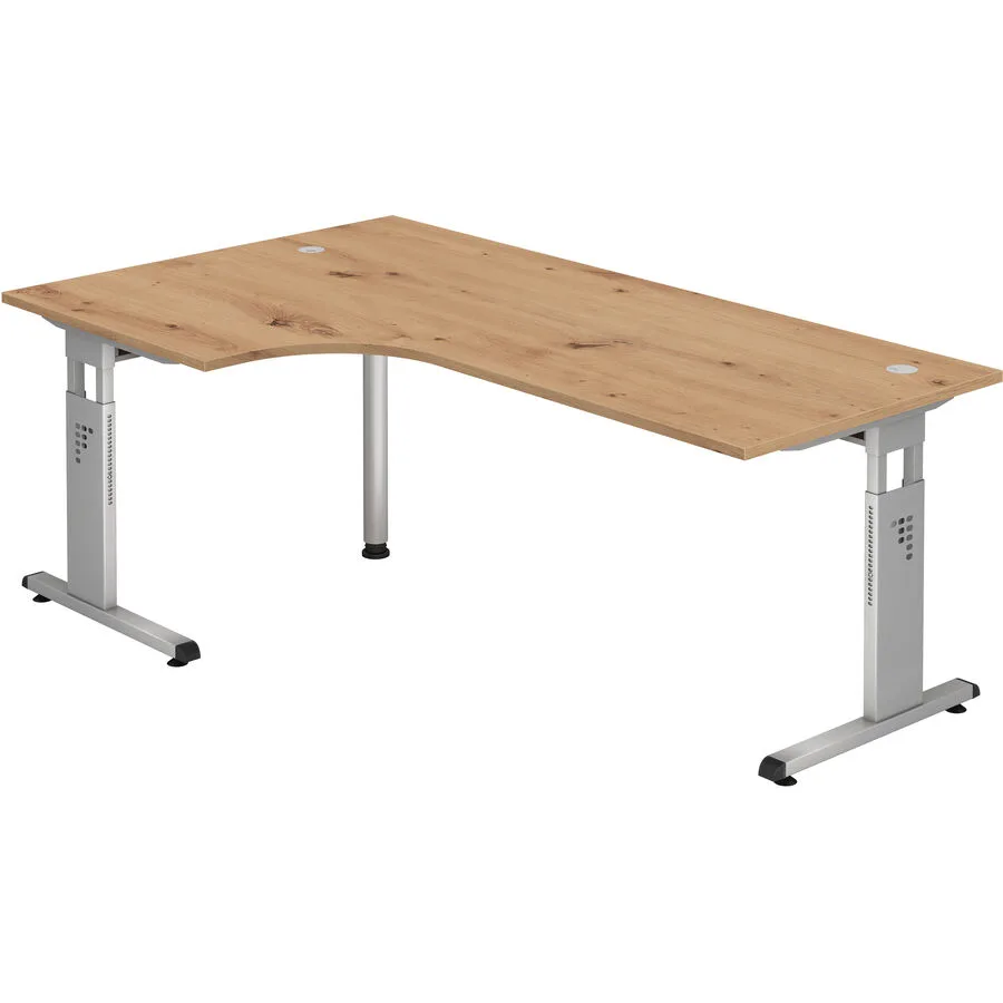 Schreibtisch Office Asteiche Holzwerkstoff B 200 T 120 cm