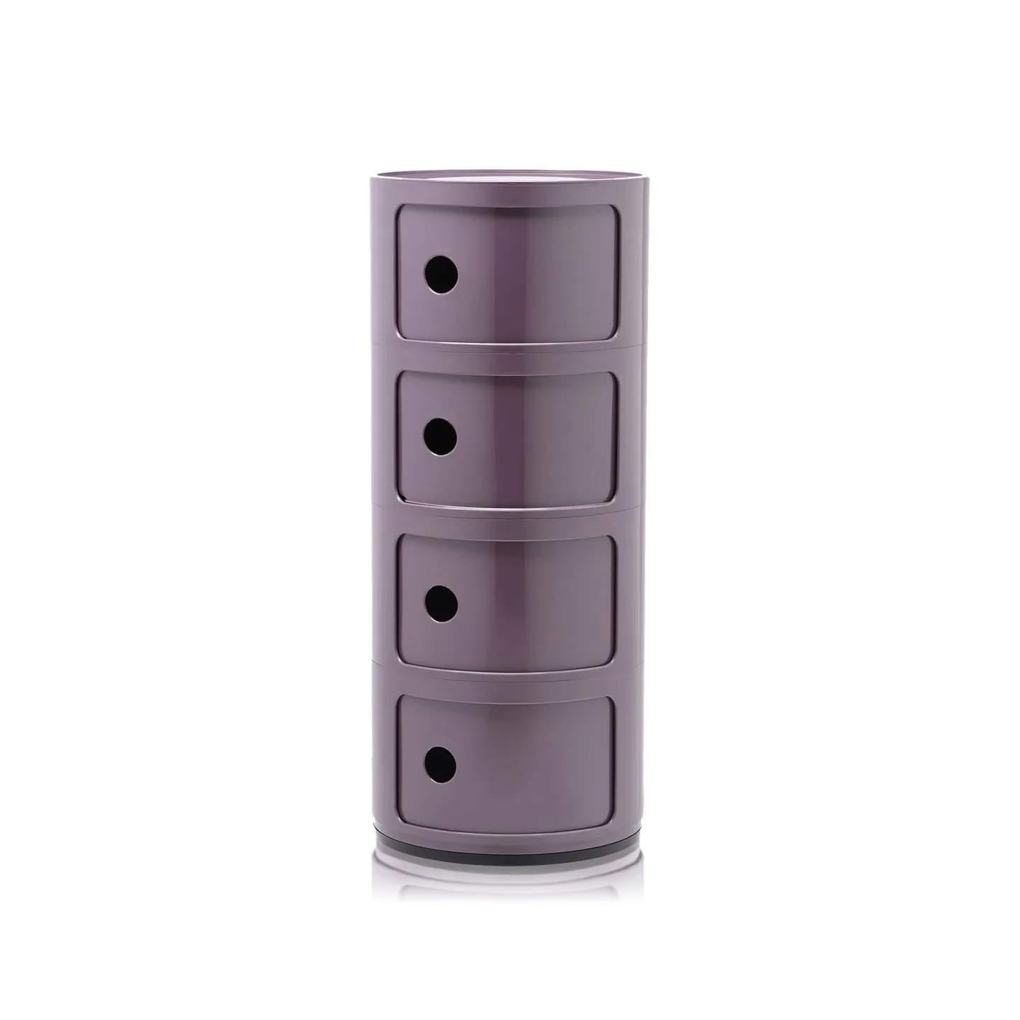 Kartell - Componibili 4985, Violet, 4 Compartments - Hurtsar - Anna Castelli Ferrieri - Lila - Plast