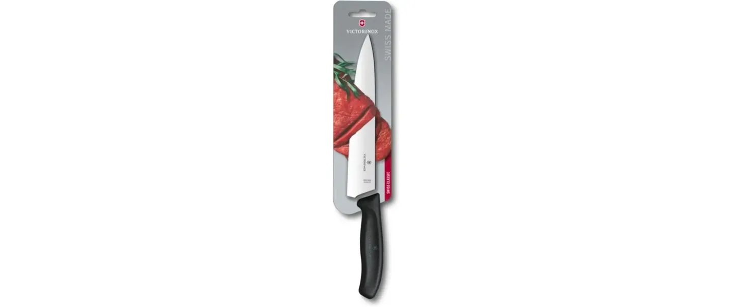 Alltron Kochmesser Swiss Classic, Schwarz, 22 cm Von Victorinox Schwarz | Schubiger Möbel