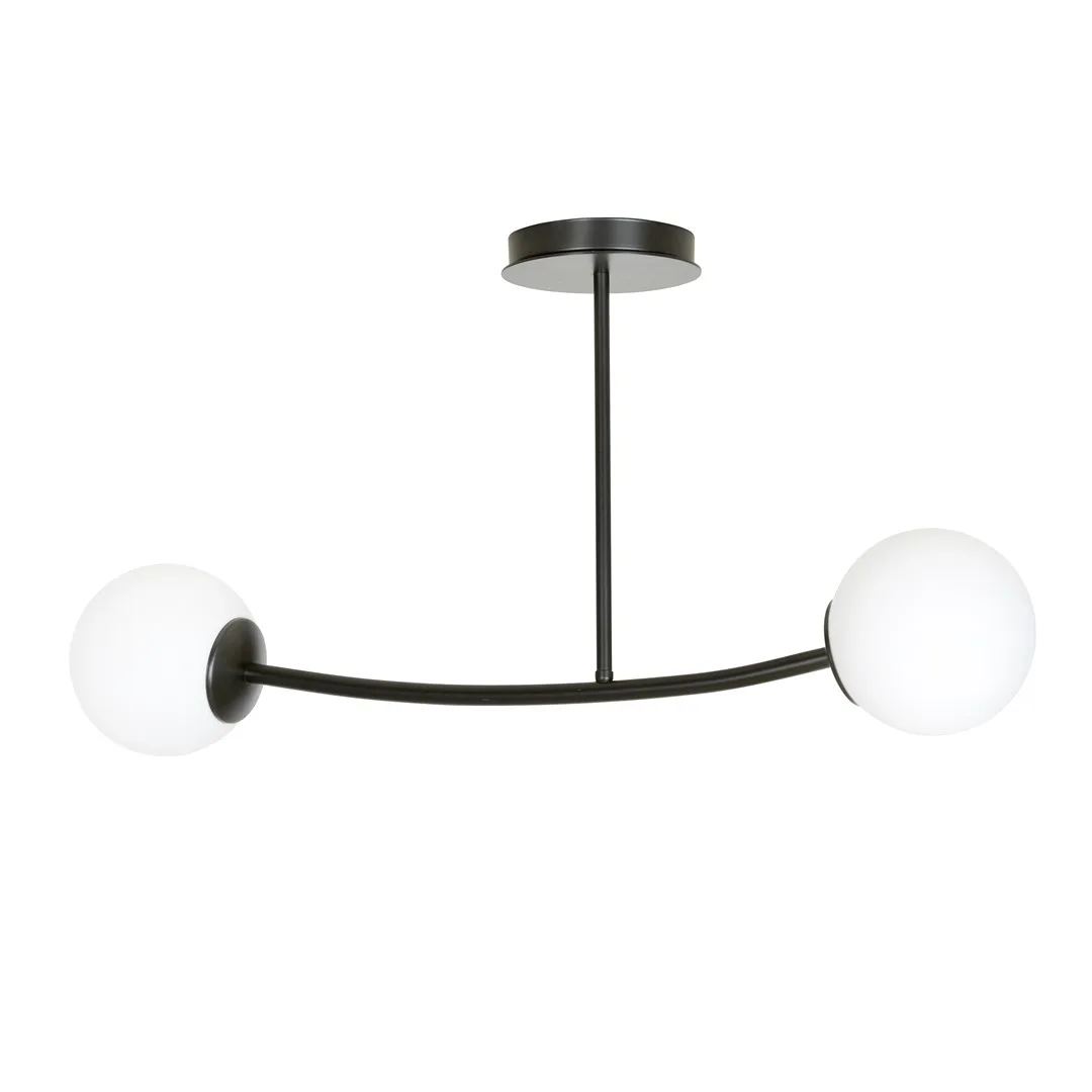 Emibig Lighting - Halldor 80cm - Takplafond - Svart