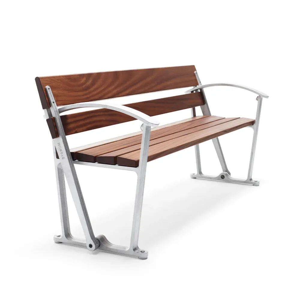 Byarums bruk Waterloo Sofa Mahagoni, Rohaluminiumgestell