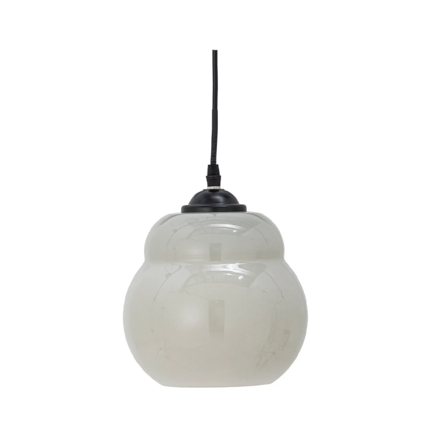 Motella Pendelleuchte Grau - Bloomingville - Wohnzimmer - Glas