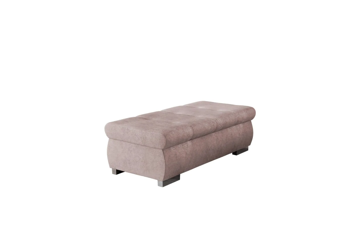Cerys Fotpall 60 cm - Rosa