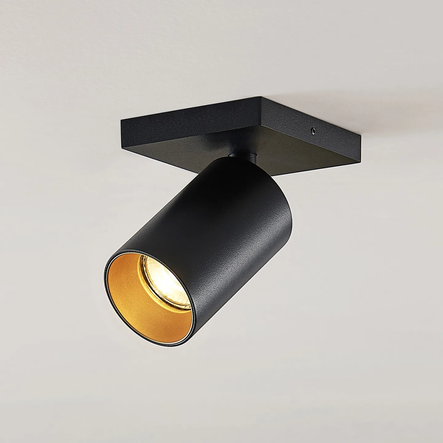 Brinja 1 Deckenleuchte Schwarz - Arcchio - Flurbereich - Modern - Aluminium - Einflammig