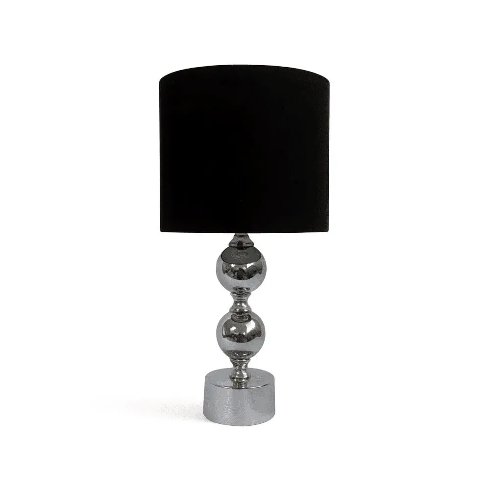 Nordic Lighting - Circolo 48cm - Bordslampa - Krom/svart