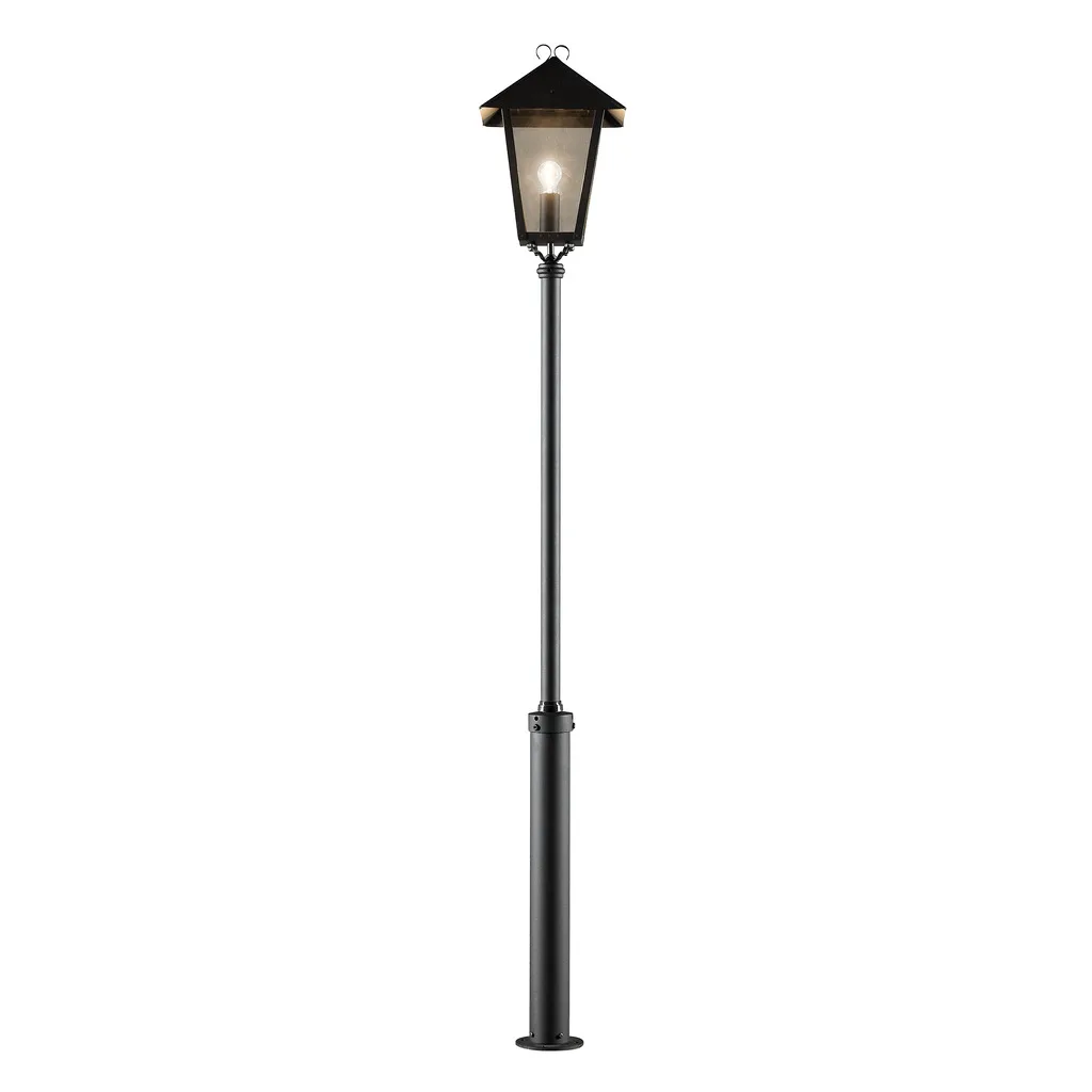 Konstsmide - Benu 255cm - Stolpe - Svart