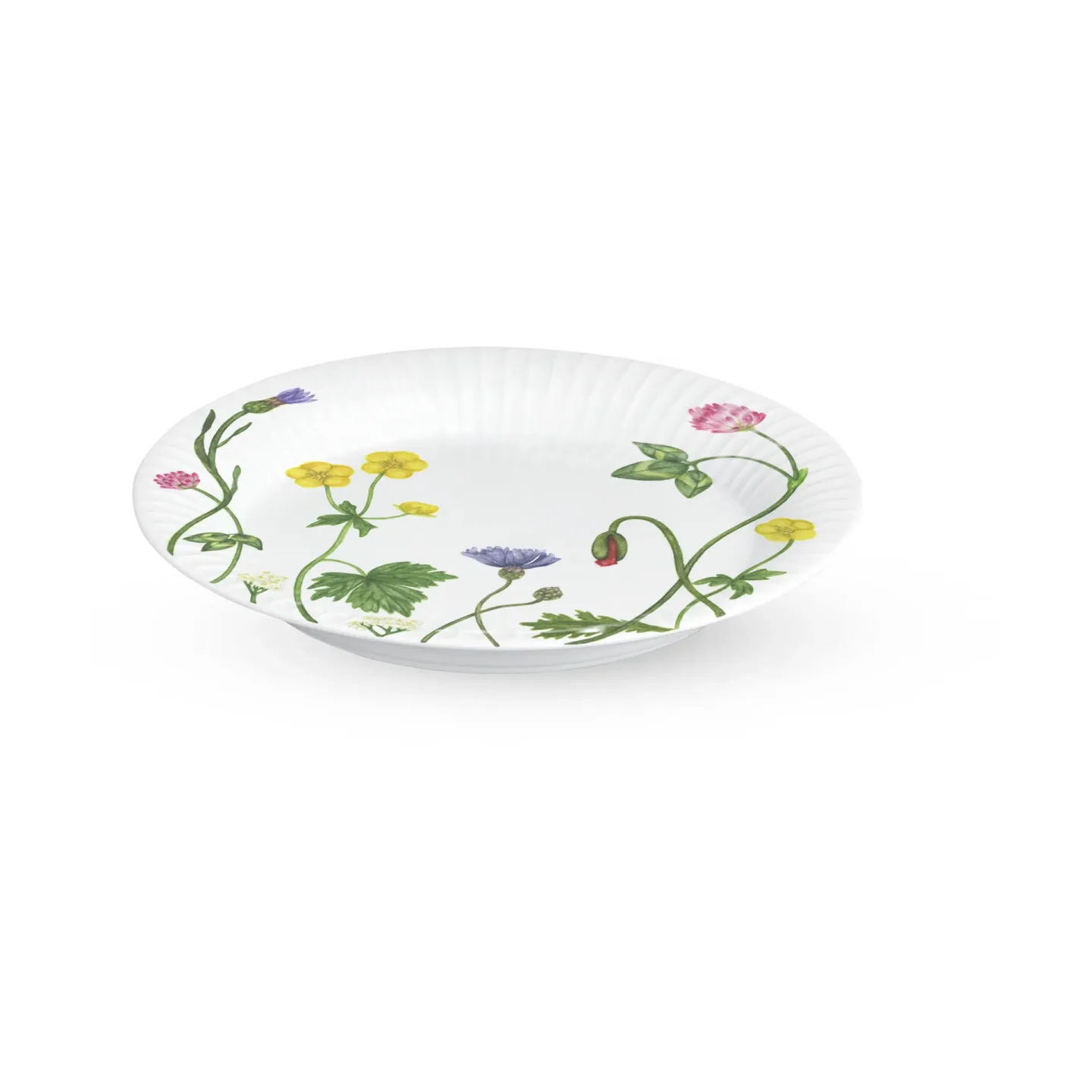 Kähler Hammershøi Summer Teller Ø22 cm Wild flowers