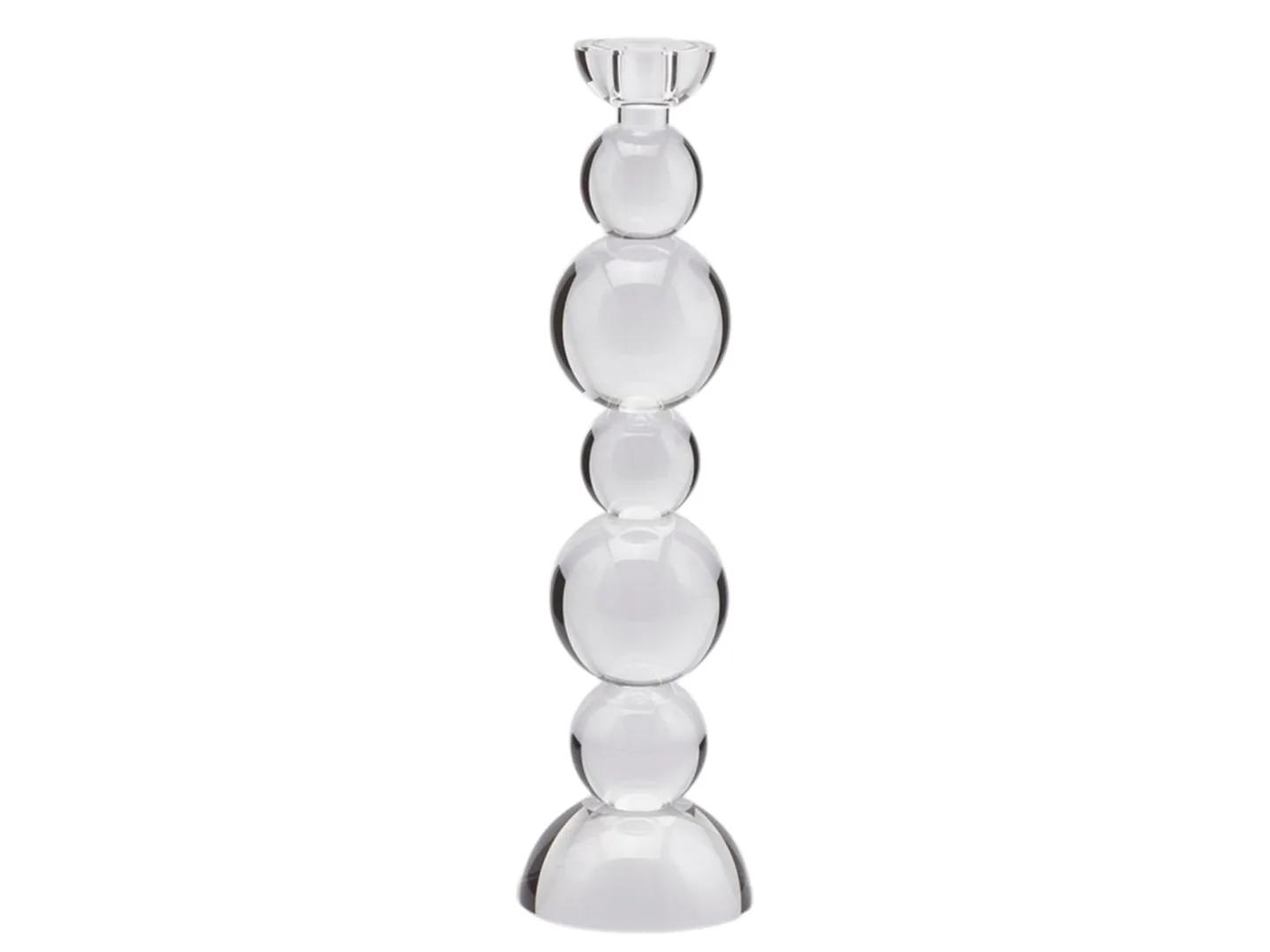 Edg Kerzenständer Kristallglas H: 12 cm | Schubiger Möbel