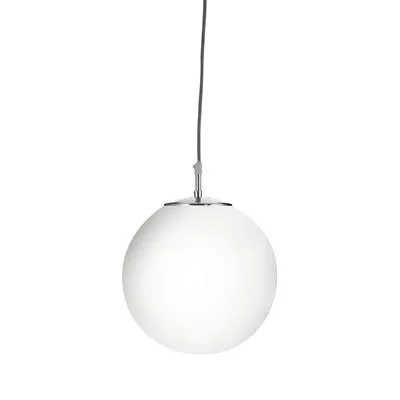 Searchlight - Atom Ø30 - Taklampa - Vit/silver
