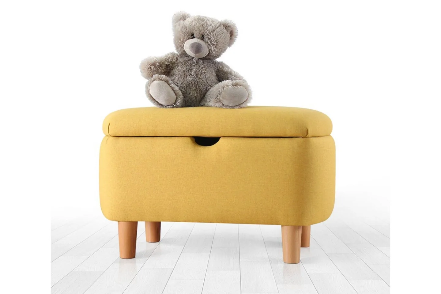Anaro Sittpuff 61 cm Rektangulär - Gul