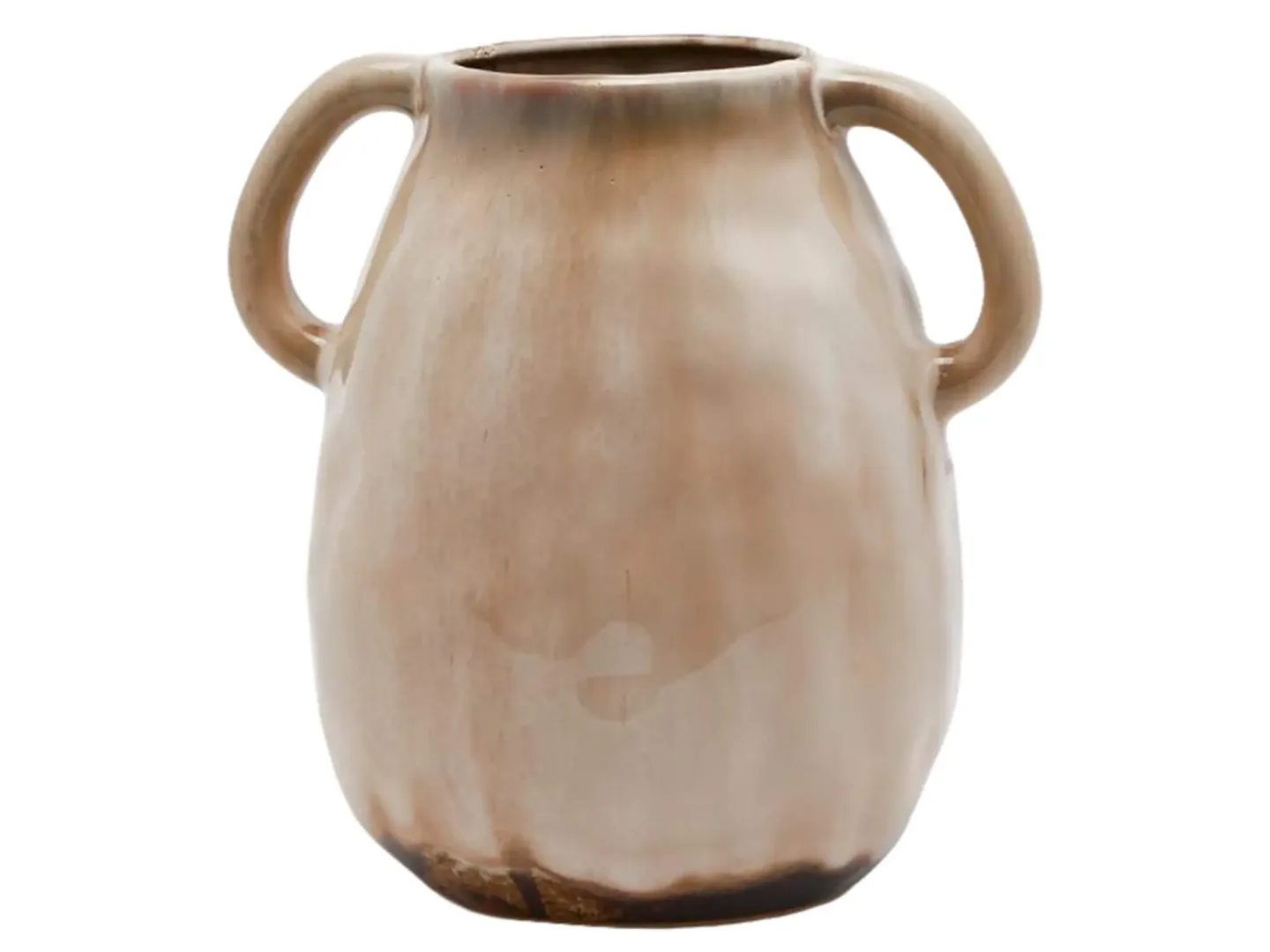 Edg Gefäss Kugelgefäss Creme H: 19 cm | Schubiger Möbel