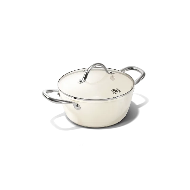 Go Ivory Kochtopf mit Deckel 20 cm