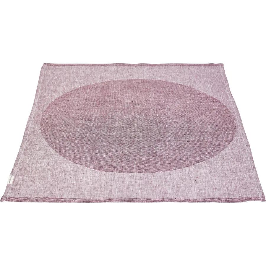 Journey Living Küchentuch Juliette "Big Dot" Leinen 50 cm 70 cm - Farbe: Cassis
