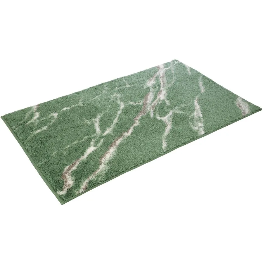 Vossen Badteppich Marble Soft Green Polyacryl 70 x 120 cm Rechteckig