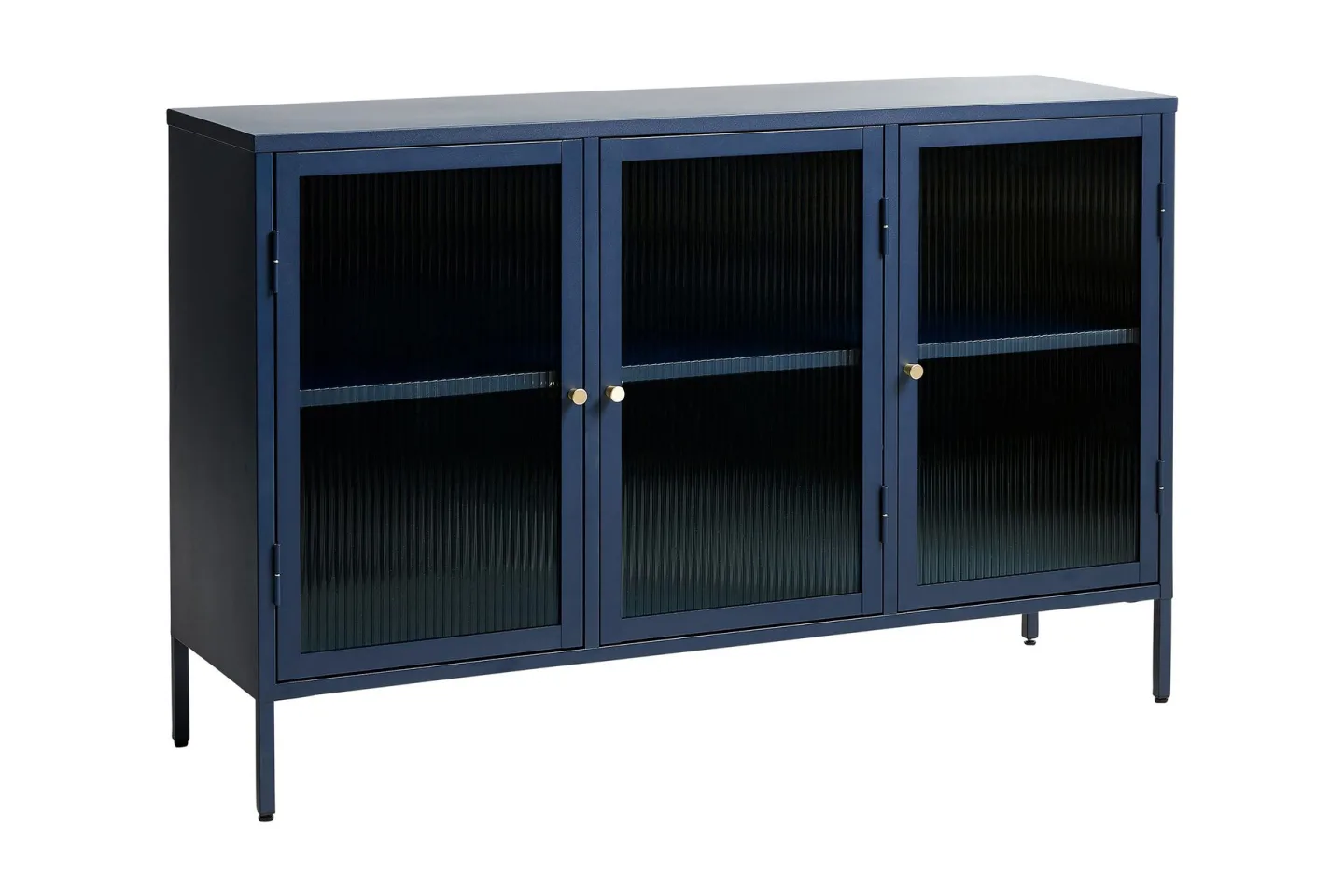 Lazarus Sideboard 3 delar 132 cm - Blå