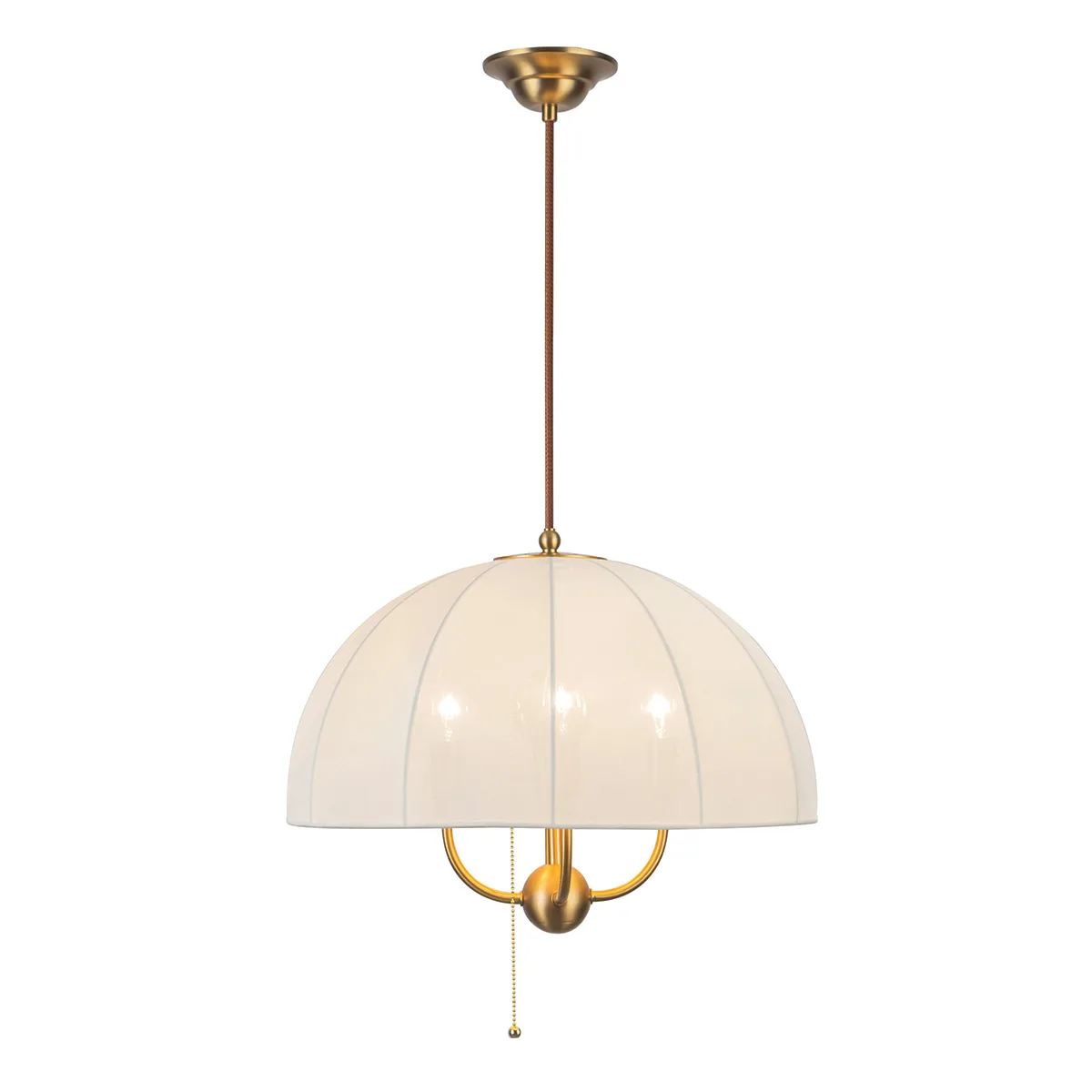 Elstead Lighting - Crosby Ø45 - Taklampa - Borstad guld