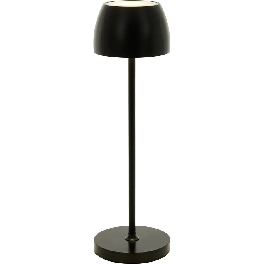 Tischlampe Lana Schwarz Aluminium/Kunststoff - LED