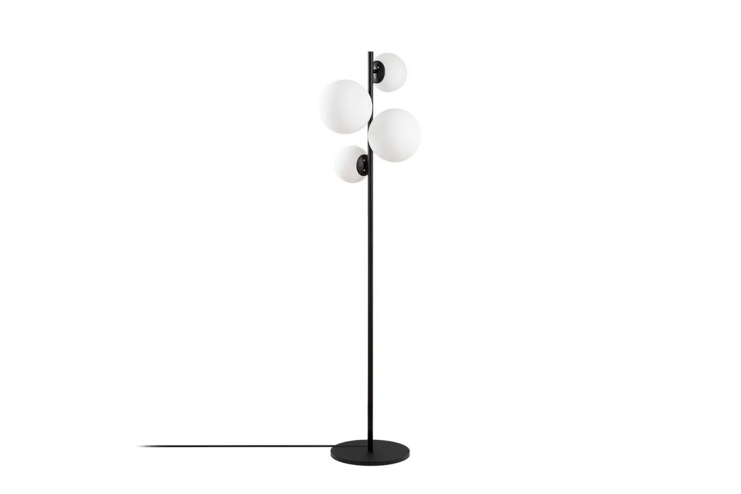 Golvlampa Subin Svart / Vit - Svart / Vit
