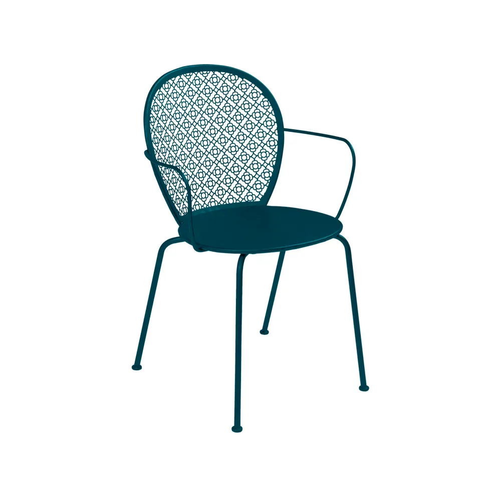 Fermob Lorette karmstol Acapulco blue (blå)