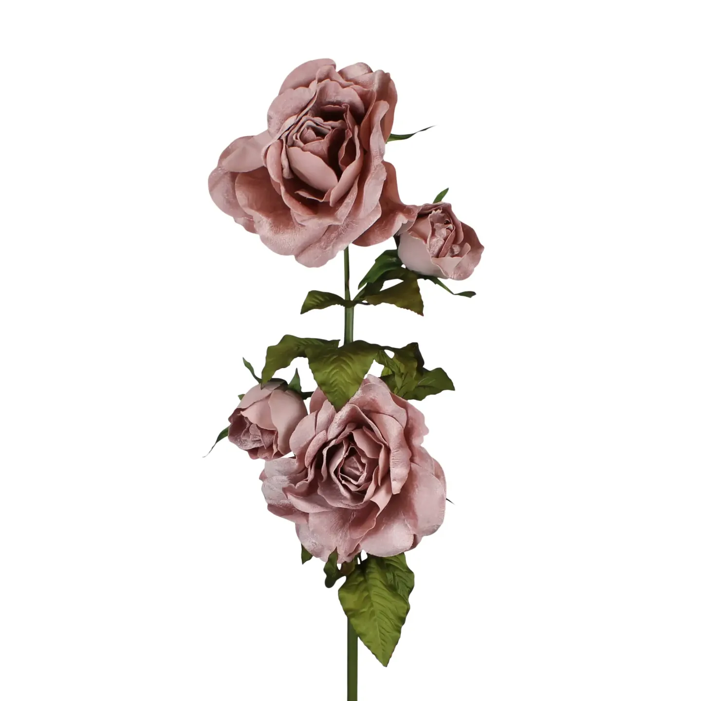Decofinder Kunstblume Samtrose, Dunkelrosa | Schubiger Möbel