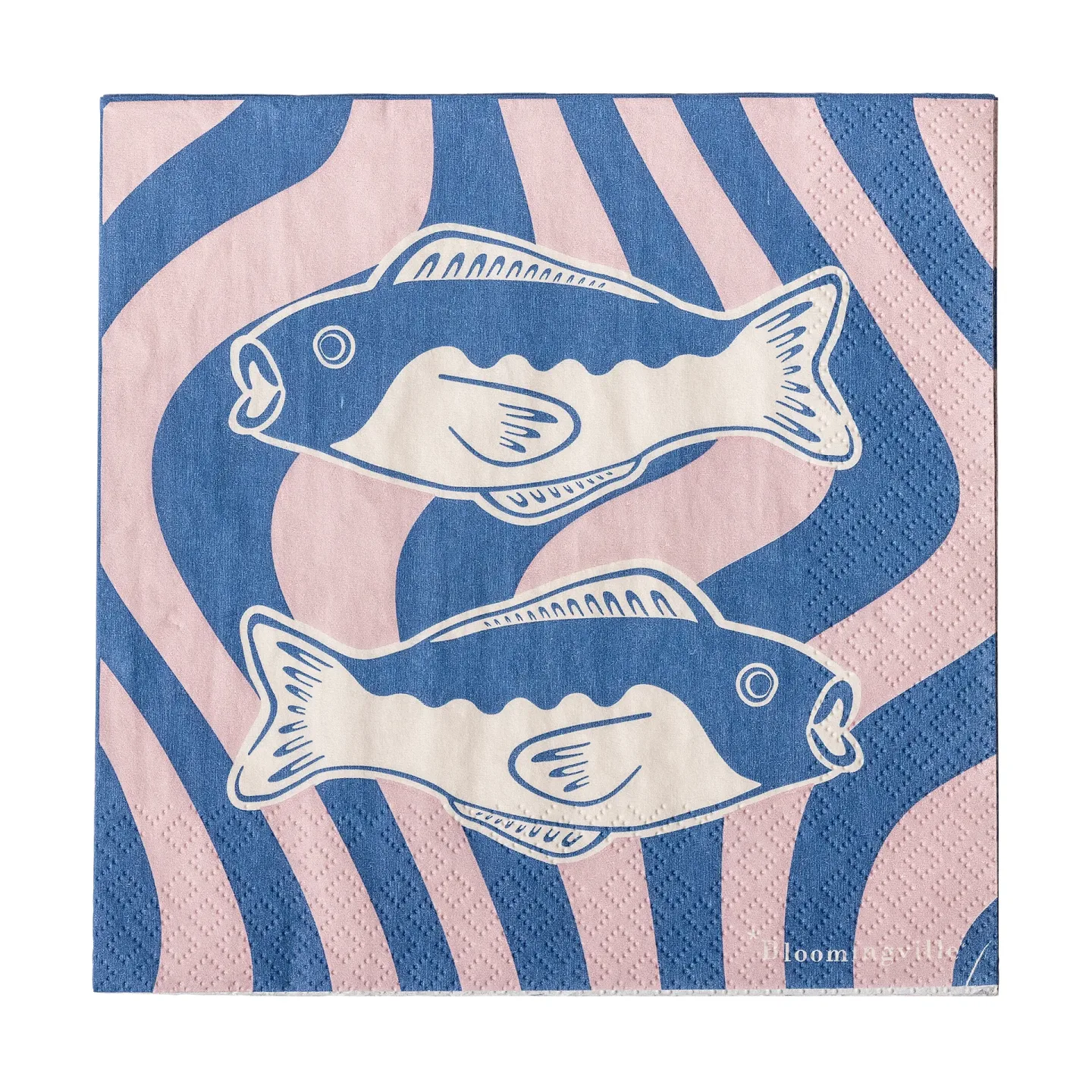Bloomingville Remy Papierserviette 20-teilig Blau