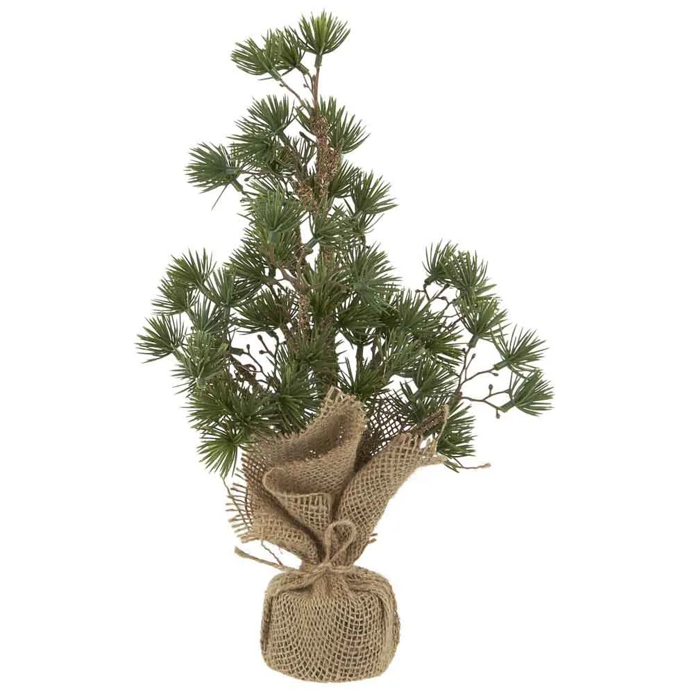 Cederträd med jutefot 34 cm