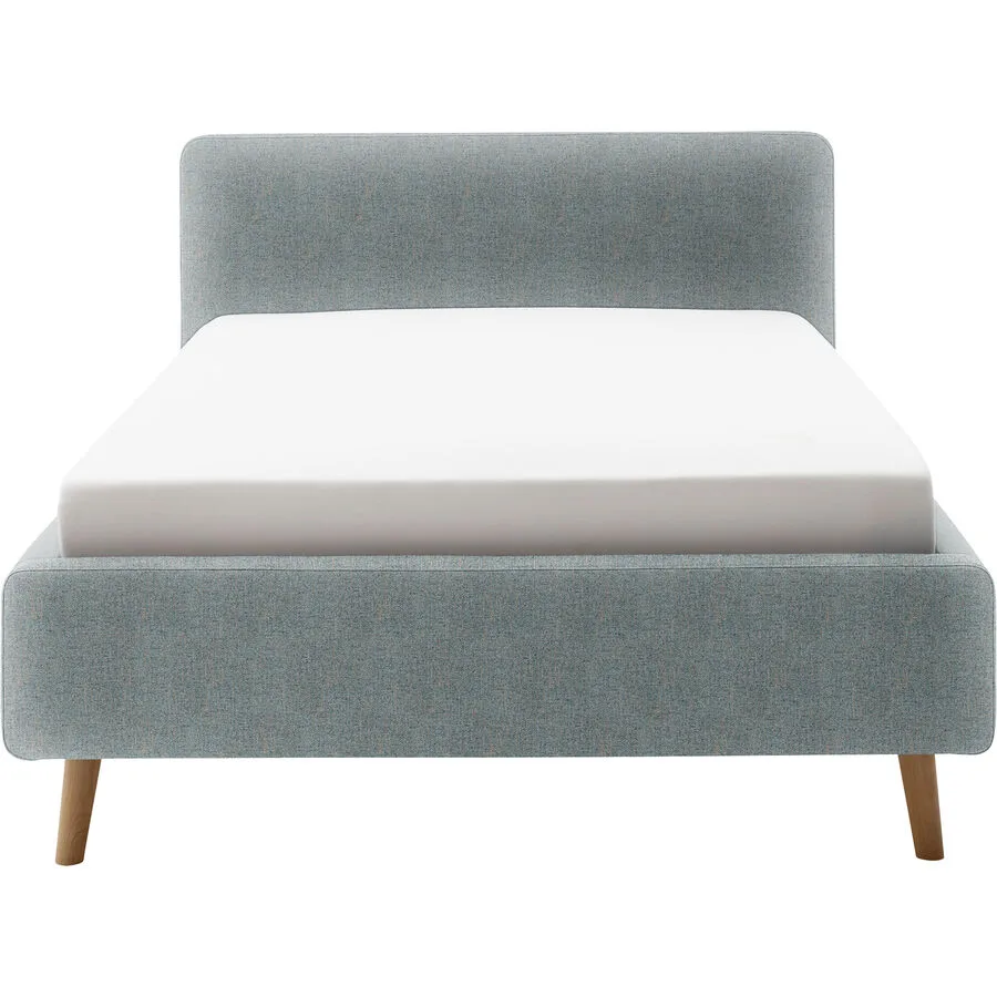 Bett Senja Türkis Polyester 140 x 200 cm