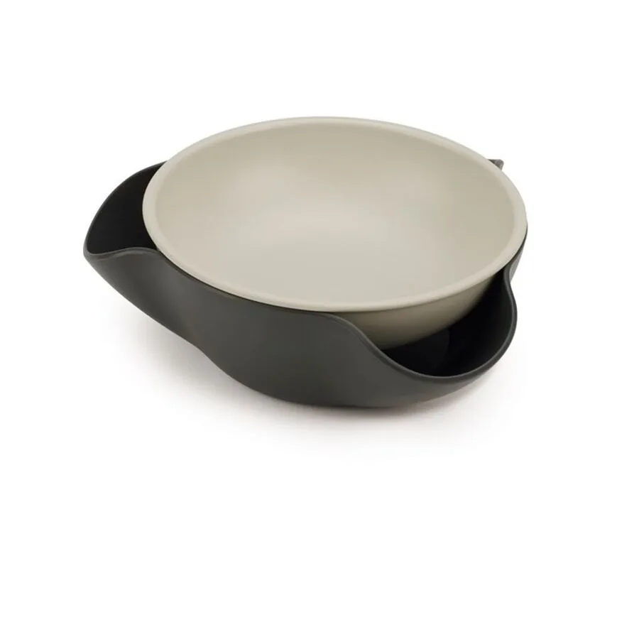 Schüssel Joseph Joseph Double-Dish Grau Kunststoff 6.2 cm - Material: PBT