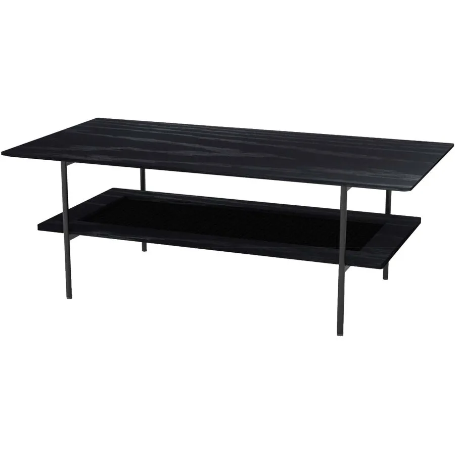 Salontisch Perri schwarz MDF/Melaminfolie B 110 T 40 cm