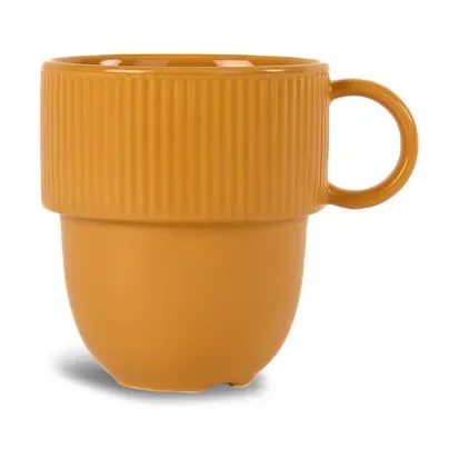 Sagaform Inka-Tasse mit Henkel 27 cl Gelb