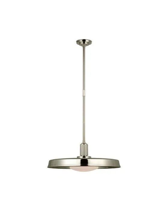 Ruhlmann 24" Factory Pendant Polished Nickel