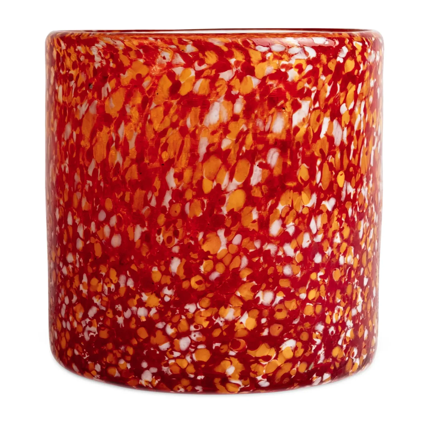 Byon Calore Kerzenhalter M Ø 15 cm Rot-Orange