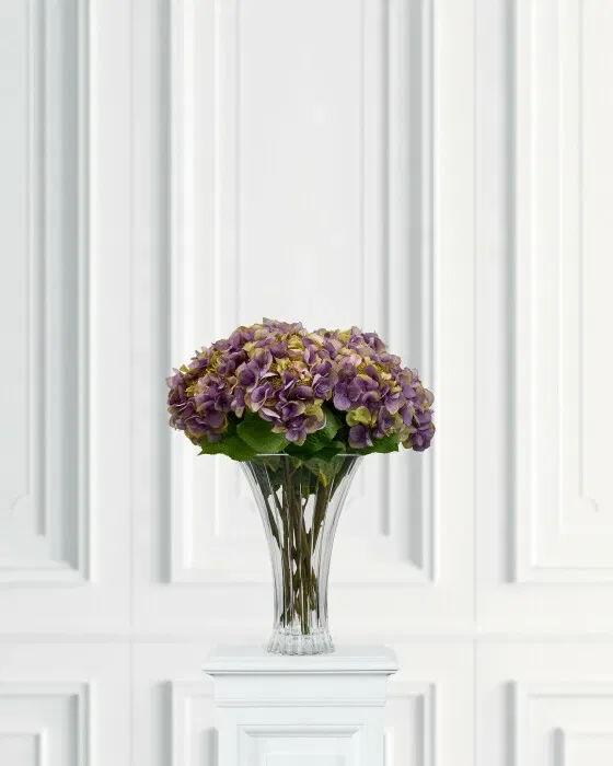 Kunstig Hortensia stilk lilla