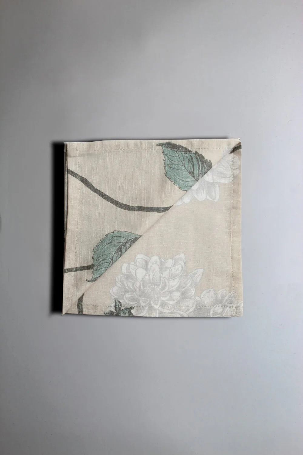 Servietter 4-pakning - Alyssa (beige/grå) (Størrelse: 40 x 40 cm)