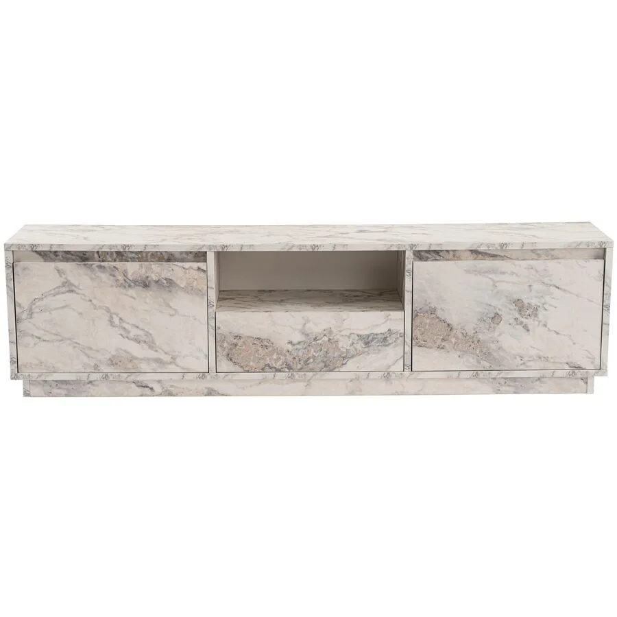 TV-Möbel Georis marmor Holzwerkstoff B 160 cm