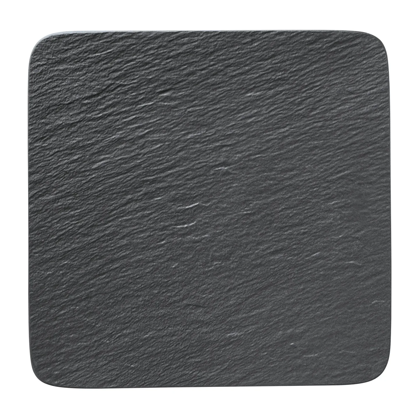 Villeroy & Boch Manufacture Rock Teller 32 x 32cm Schwarz