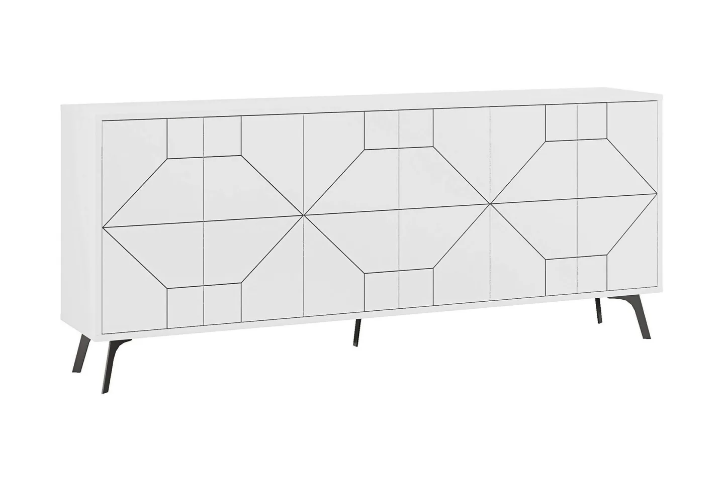 Rinorea Konsollbord 184x77,4 cm - Vit