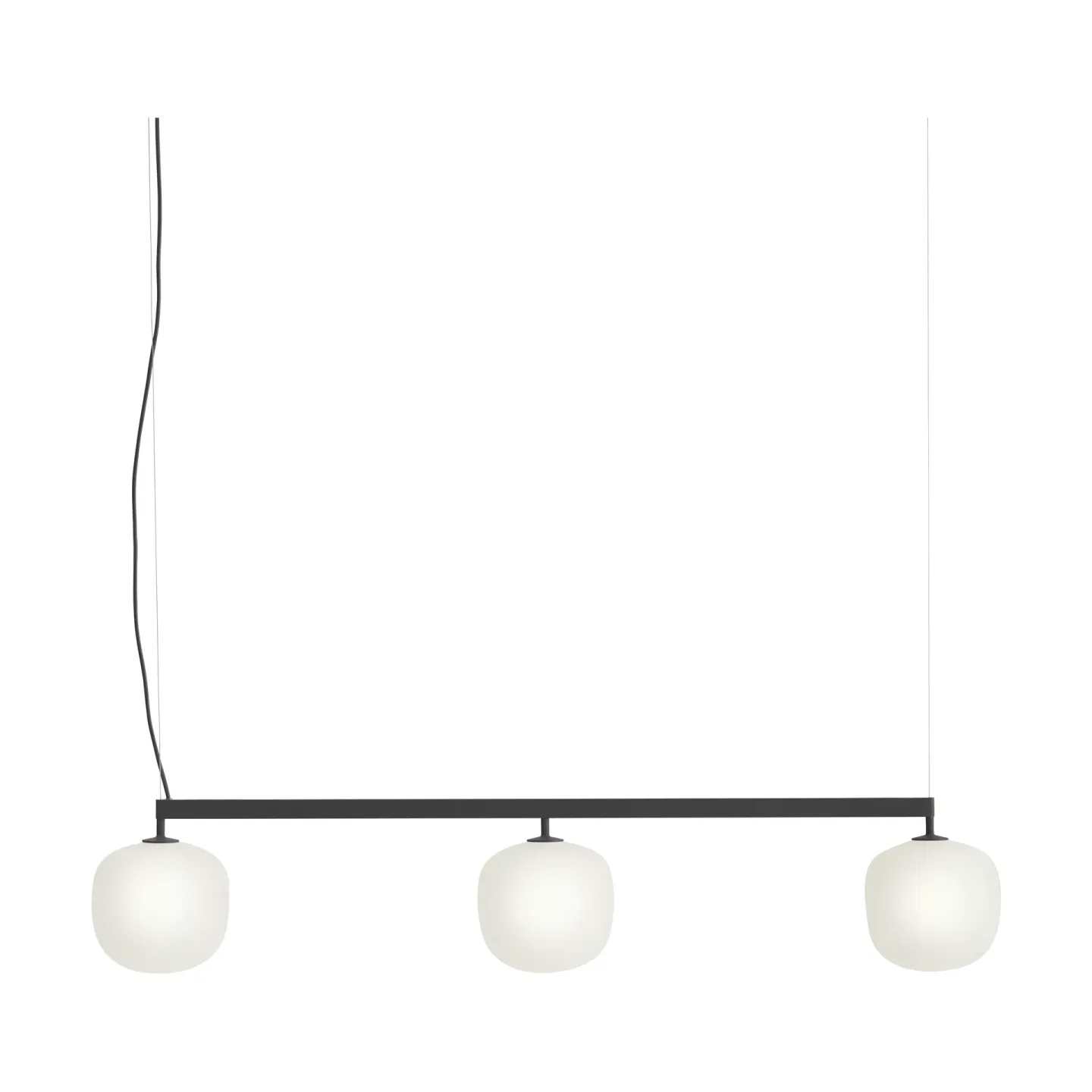 Muuto Rime Rail Lamp Pendelleuchte Black