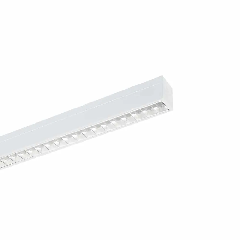 Sylvania Rana LED Recessed 1250 LO 4000K Louvre+Prismatic SSC Vit G2