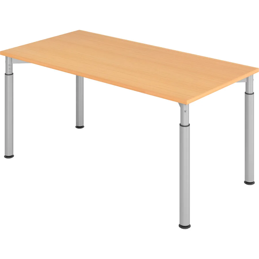 Schreibtisch Office buche Holzwerkstoff B 160 T 80 cm