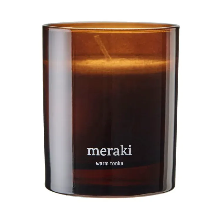Meraki Meraki Duftkerze, 35 Stunden Warmer Tonka