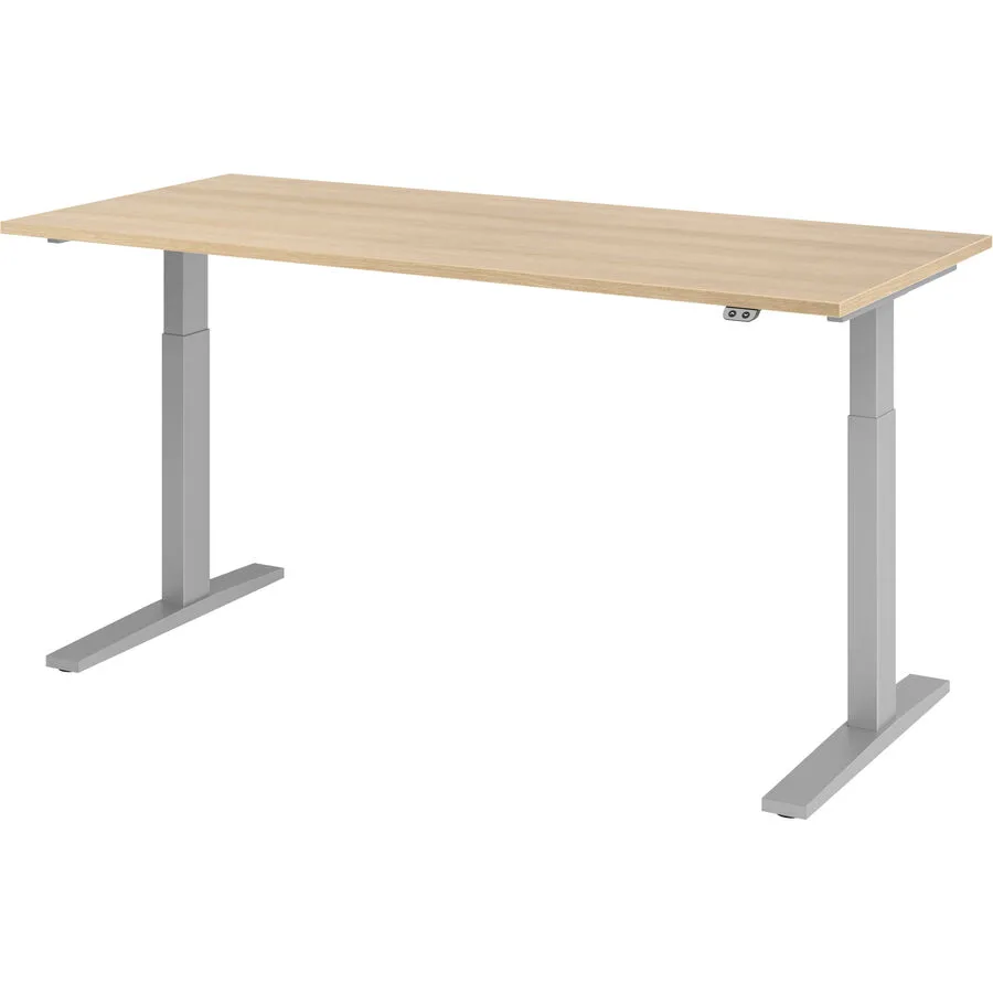 Schreibtisch Office eiche Holzwerkstoff B 180 T 80 cm
