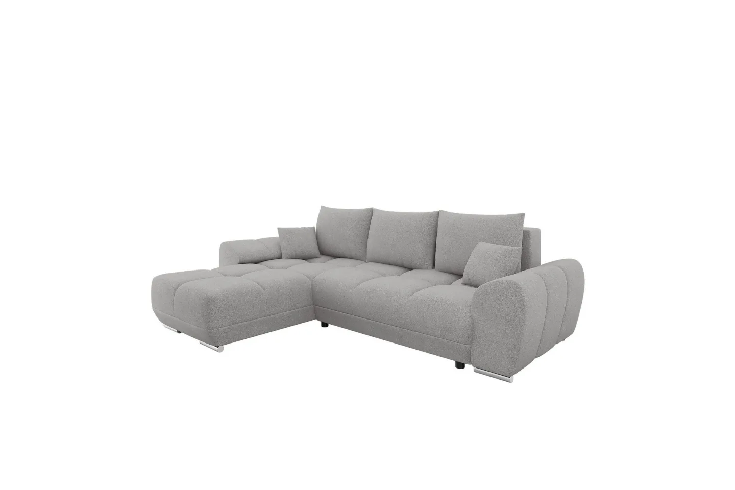 Simerly Soffa med Divan 3-sits - Grå