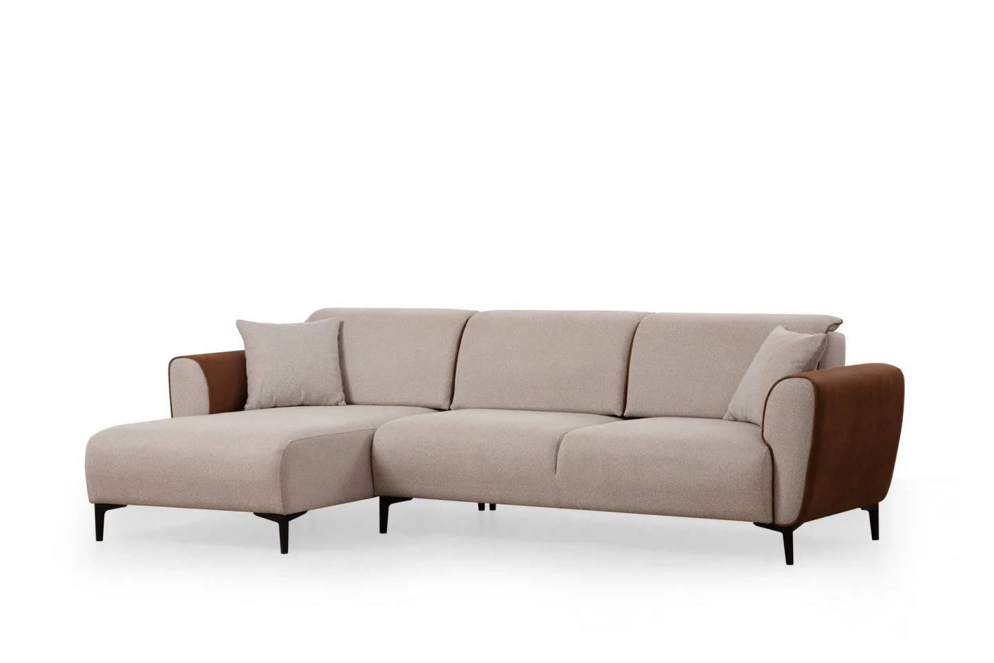 Rebelo Bäddsoffa med divan - Beige