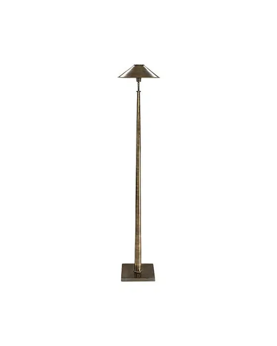 Positano Floor Lamp Antique Brass