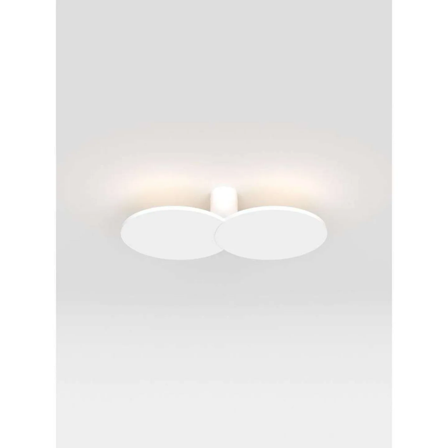 Collide H1 Wand-/Deckenlampe, 2700K, dim. weiß - Rotaliana - Wohnzimmer - Aluminium