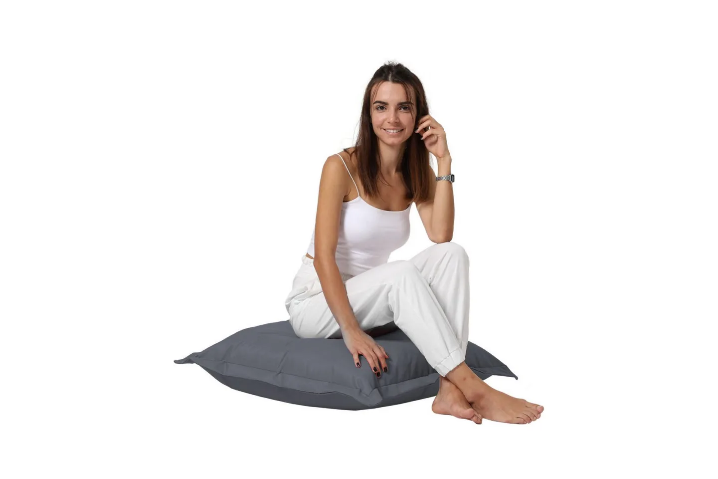 Sittsäck Utomhus Salinder 70 cm - Grå