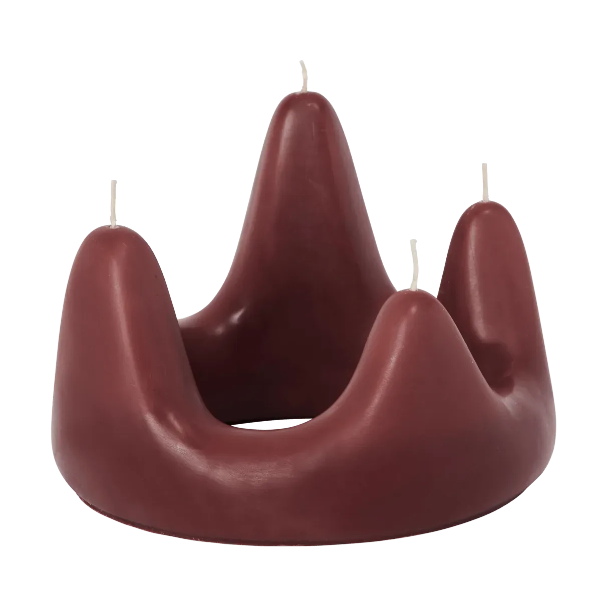 Ferm Living Stala candle ring ljus Dark grape