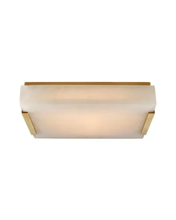Covet Medium Flush Mount Antique-Burnished Brass