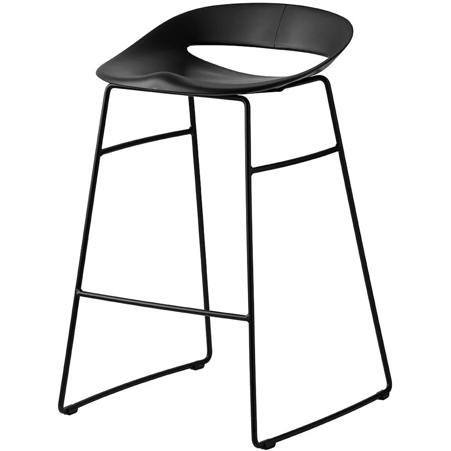 CONNUBIA Barhocker Cosmopolitan schwarz Metall/Polypropylen H 76 cm